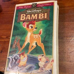 Disney Bambi (VHS,1997)  55th Anniversary Limited!